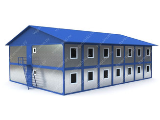 Блочно-модульное здание с конфенц-залом