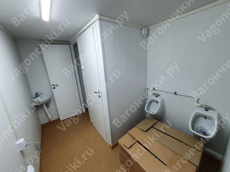 Мудское отделение - 2 туалета, 2 писсуара