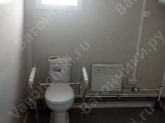 Туалет модульного фельдшерско-акушерского пункта